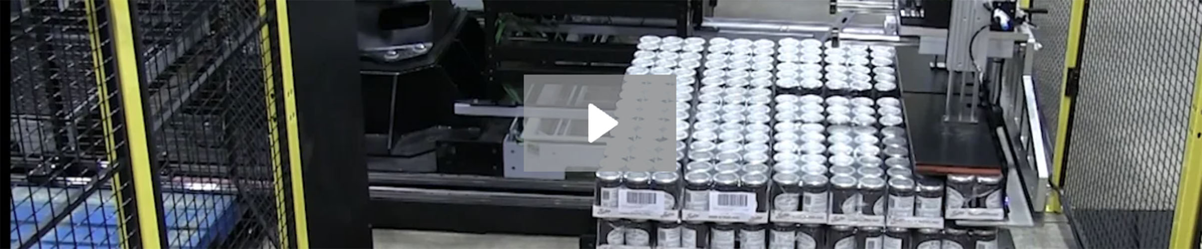Underneath Gripper - Robotic Palletiser