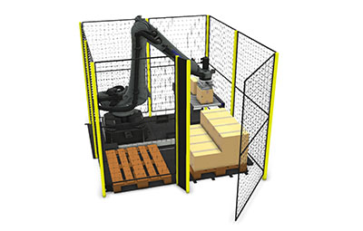 Compact Palletiser Static Single Lane
