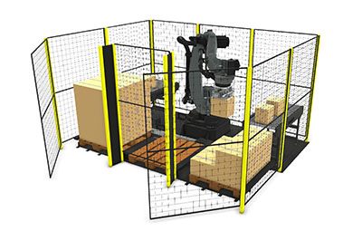 Compact Palletiser Static Double Lane