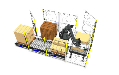 One Lane Autofeed Modular Palletiser