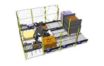 Two Lane Autofeed Modular Palletiser
