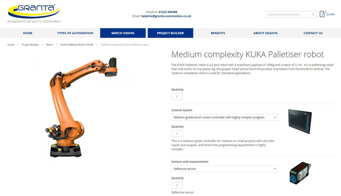 Introducing the World’s First Online Bespoke Automation Project Builder